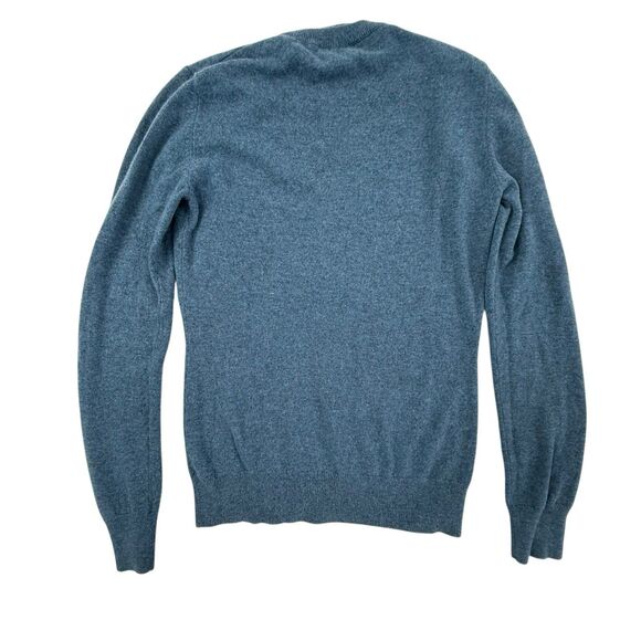 Patagonia 100% Cashmere Pullover Crewneck Sweater Women Medium Blue 50956 - Picture 2 of 10